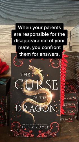 a witch scorned is my favorite kind of heroine. She's not playing around in The Curse of the Dragon. #bookstagram #fantasyrom...