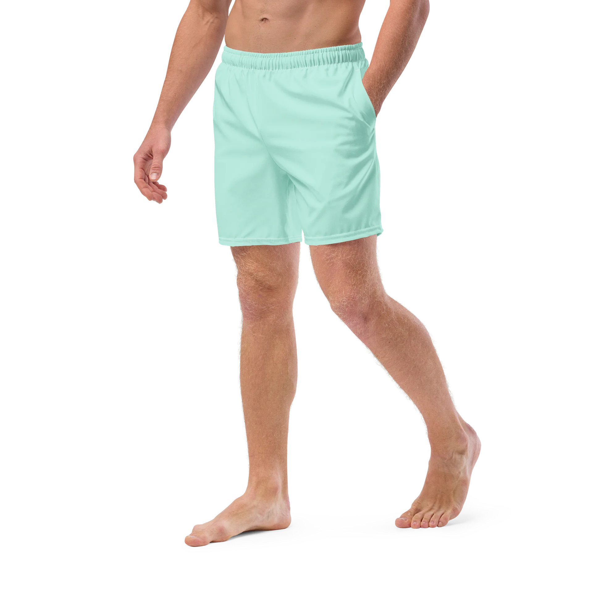 Mint Aqua Swim Trunks product image (5)