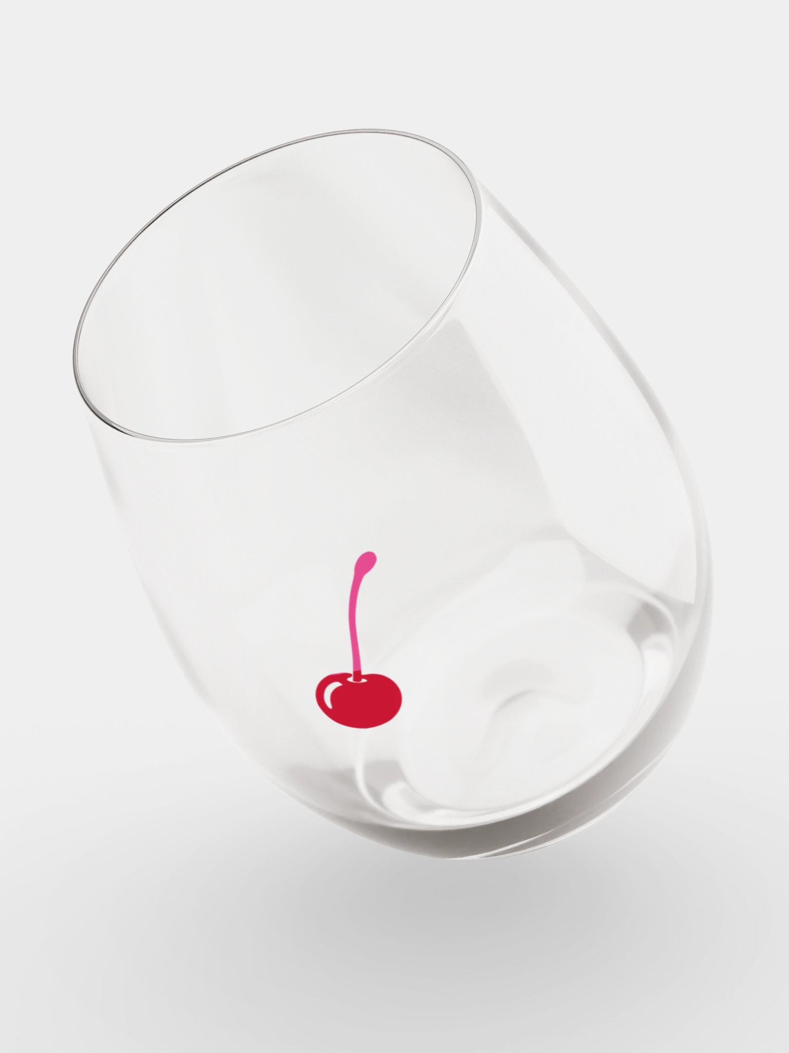 The Cherry Stemless Wine Glass product image (4)