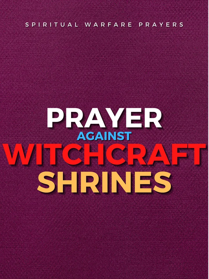 Prayer Against Witchcraft Shrines product image (1)