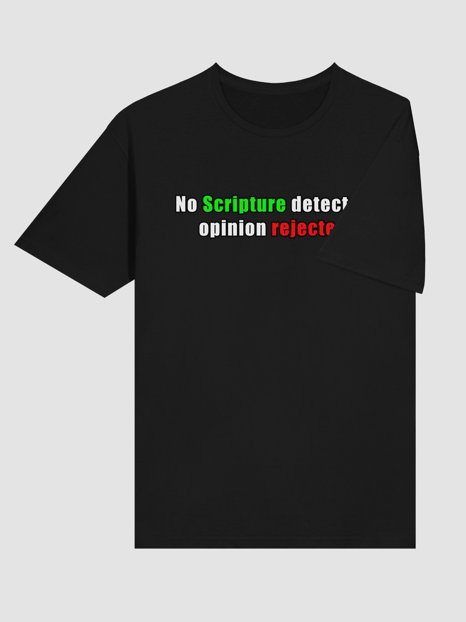 No Scripture Detected Tee product image (6)