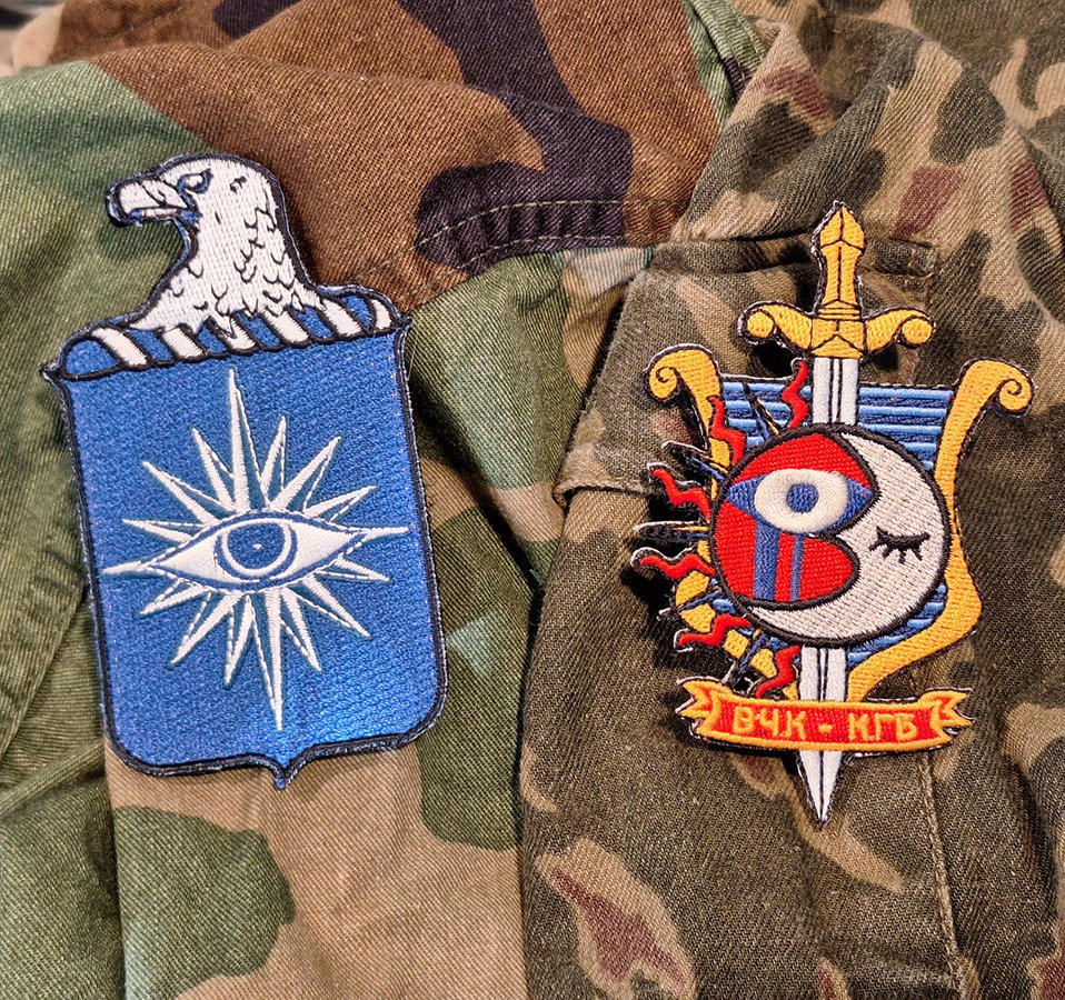 CIA Peace Corps & KGB PSAMU Patch BUNDLE product image (1)