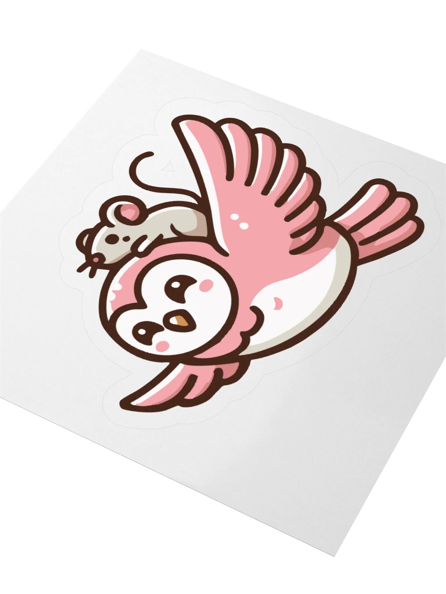 "Flying Friends" Sticker product image (8)