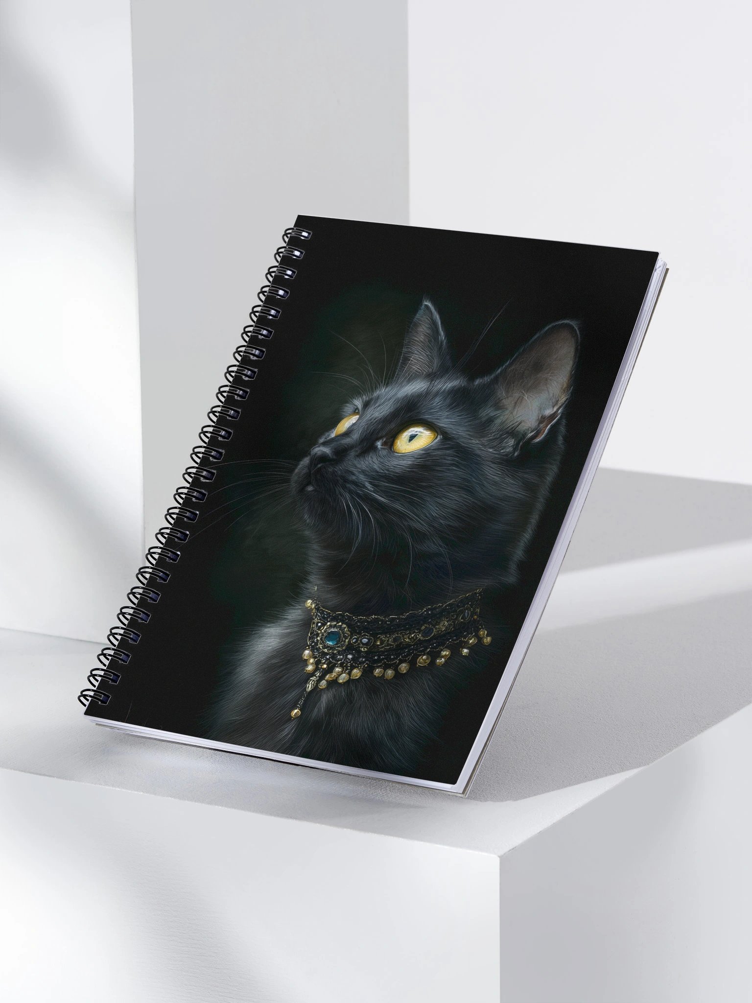 Regal Black Cat - Spiral Notebook product image (3)