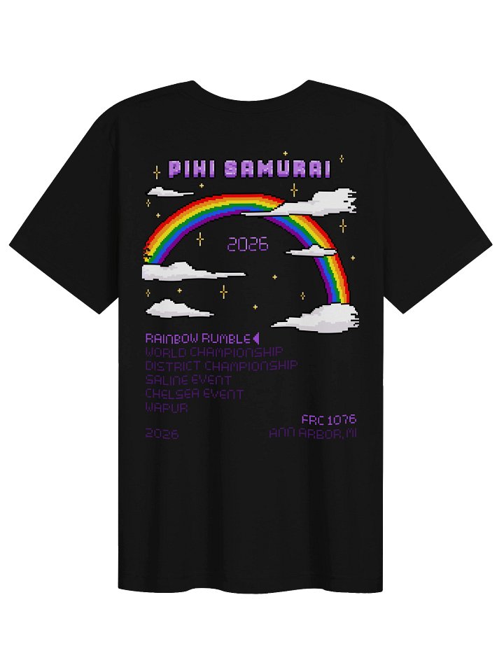 25-26 Rainbow Rumble Pixel Shirt product image (12)