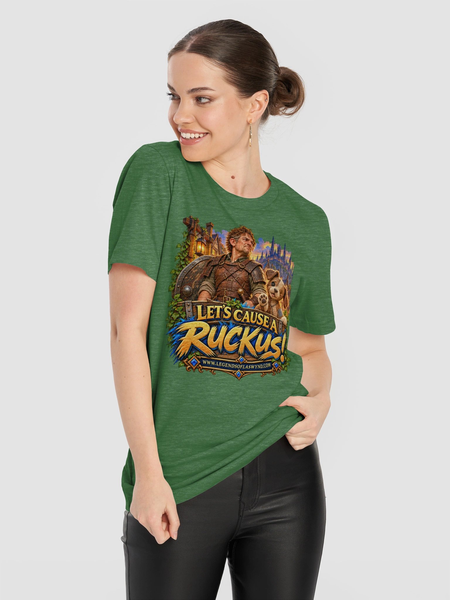 Legends of Laswynd – Let's Cause a Ruckus! T-Shirt product image (42)