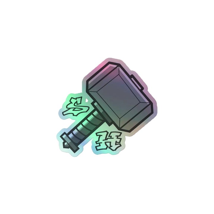 Economic Impact Hammer Sticker Sheet product image (1)