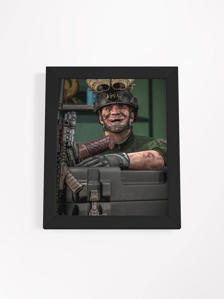 Welcome to Tarkov Framed Poster product image (1)