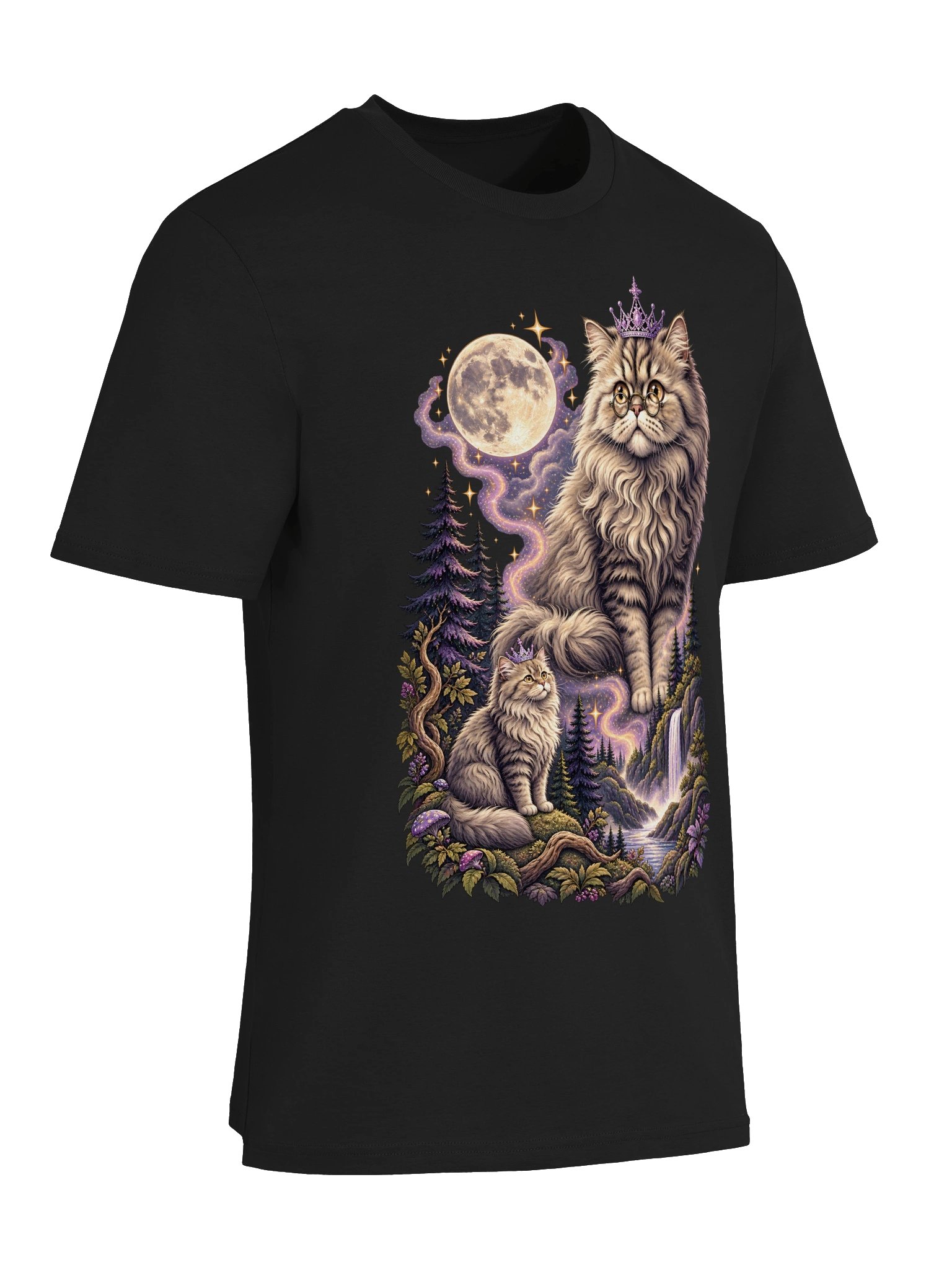 Fantasy Persian Cat Vintage T-Shirt product image (7)