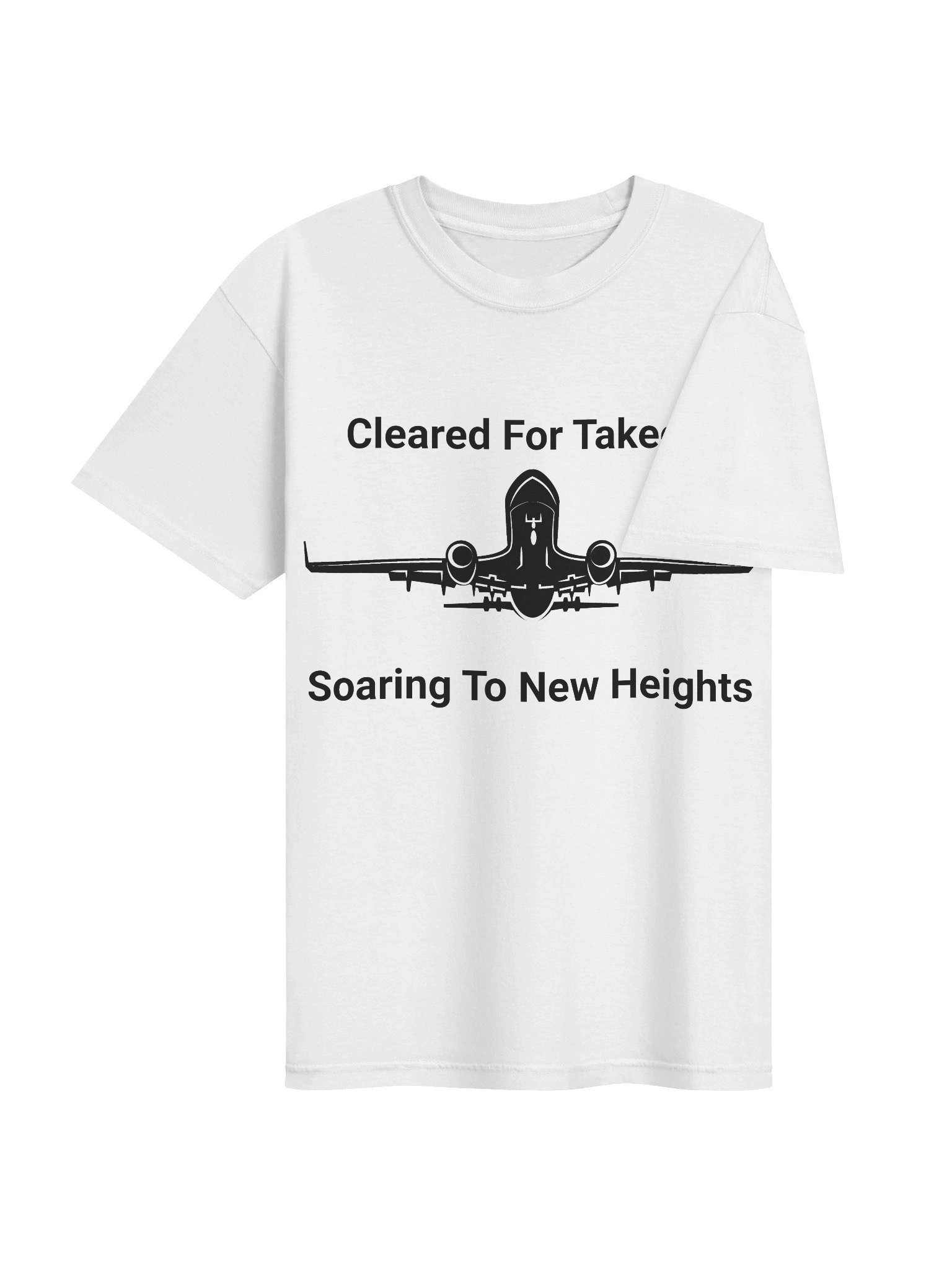 Cleared For Takeoff T-Shirt | Soaring To New Heights Airplane Graphic Tee product image (4)