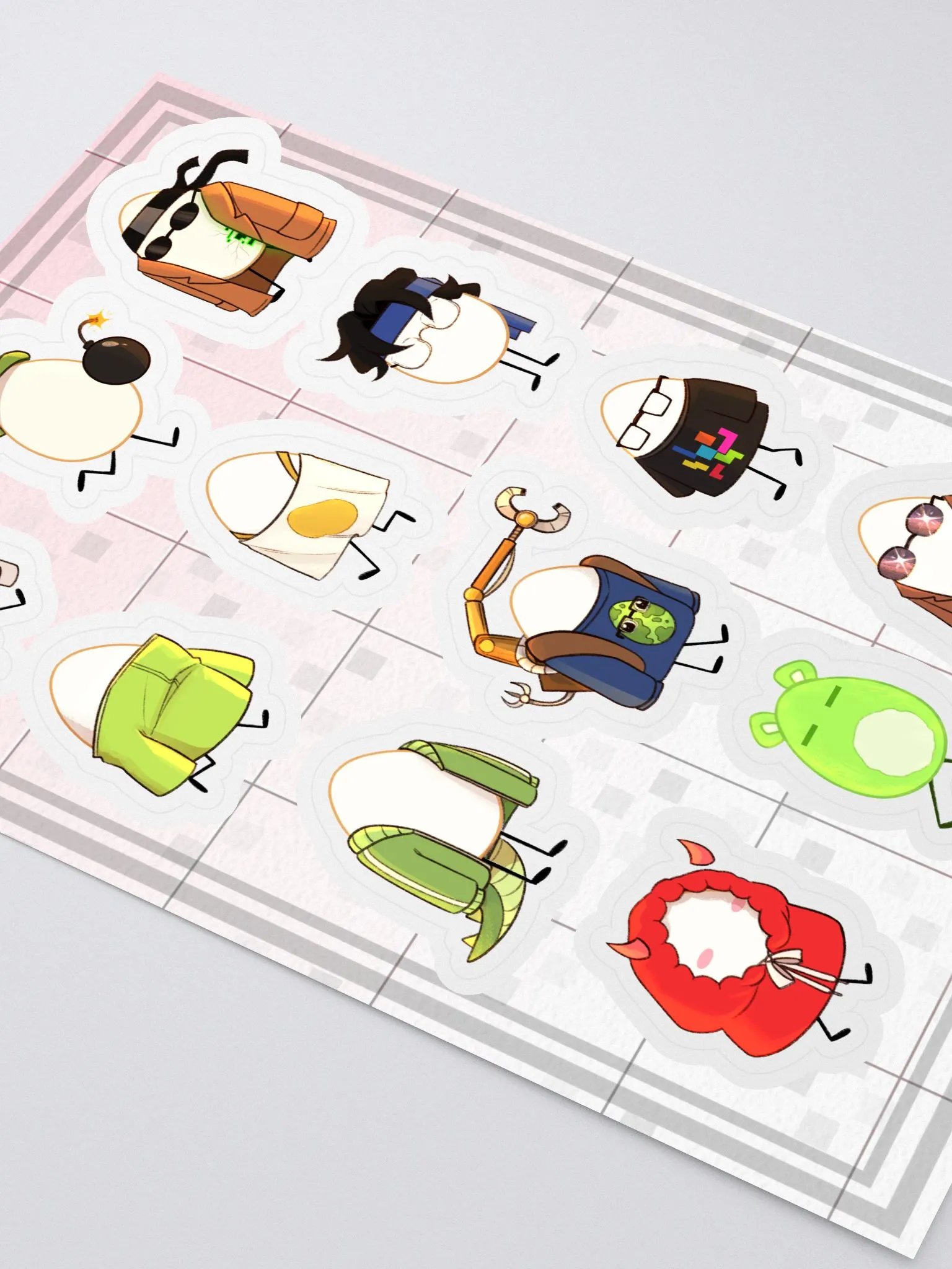 Egg Parents! Sticker Sheet 3 product image (3)