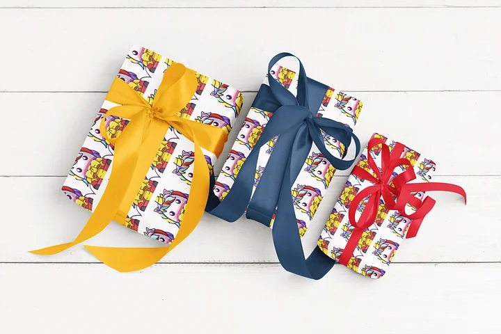 Gift Wrapping Paper - Set of 3 product image (1)