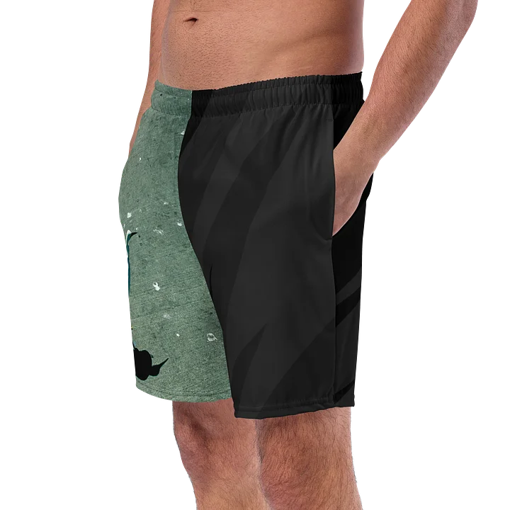 Snowy Egret Swim Trunks product image (2)