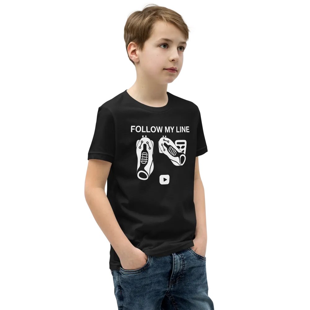 Follow My Line Youth Logo T-Shirt product image (3)