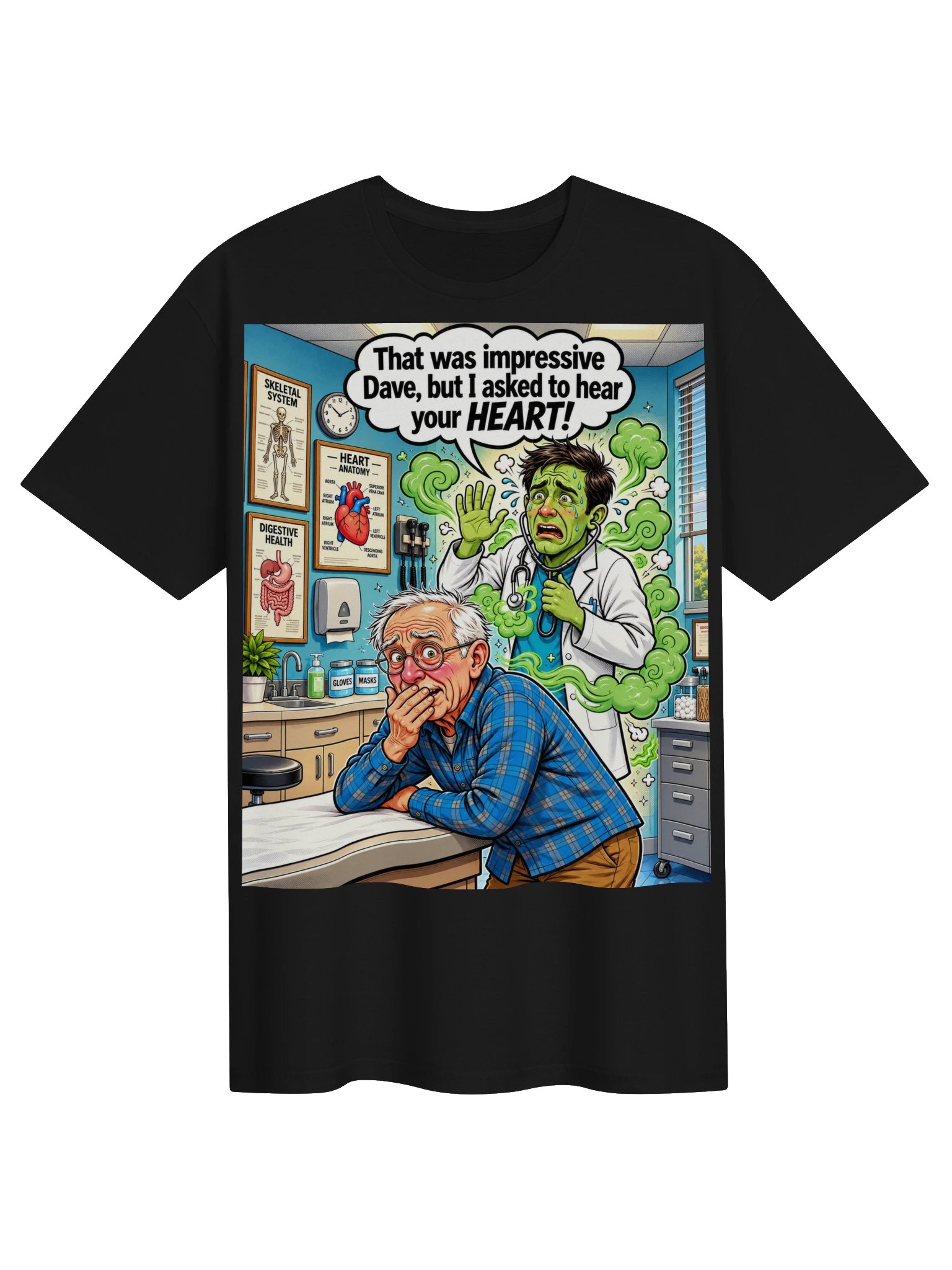 1 Earth Prints Hear Your Heart Dave Gildan 64000 Tee product image (1)