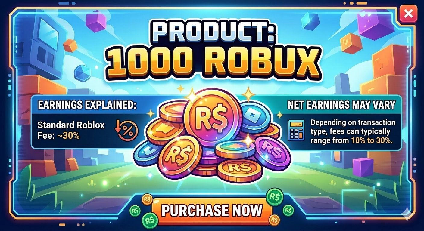 1000 Robux product image (1)