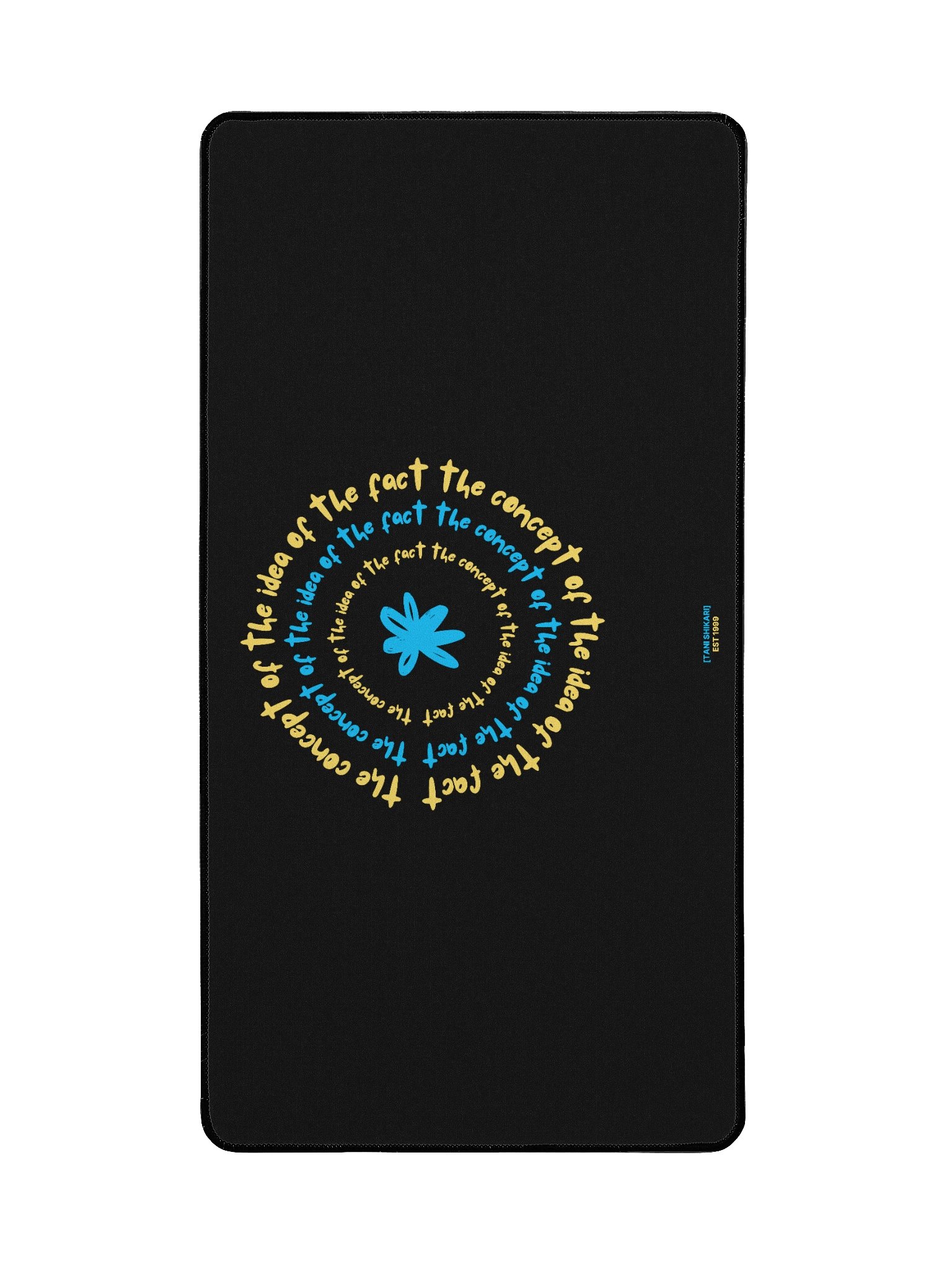 concept of a desk mat (black) product image (2)