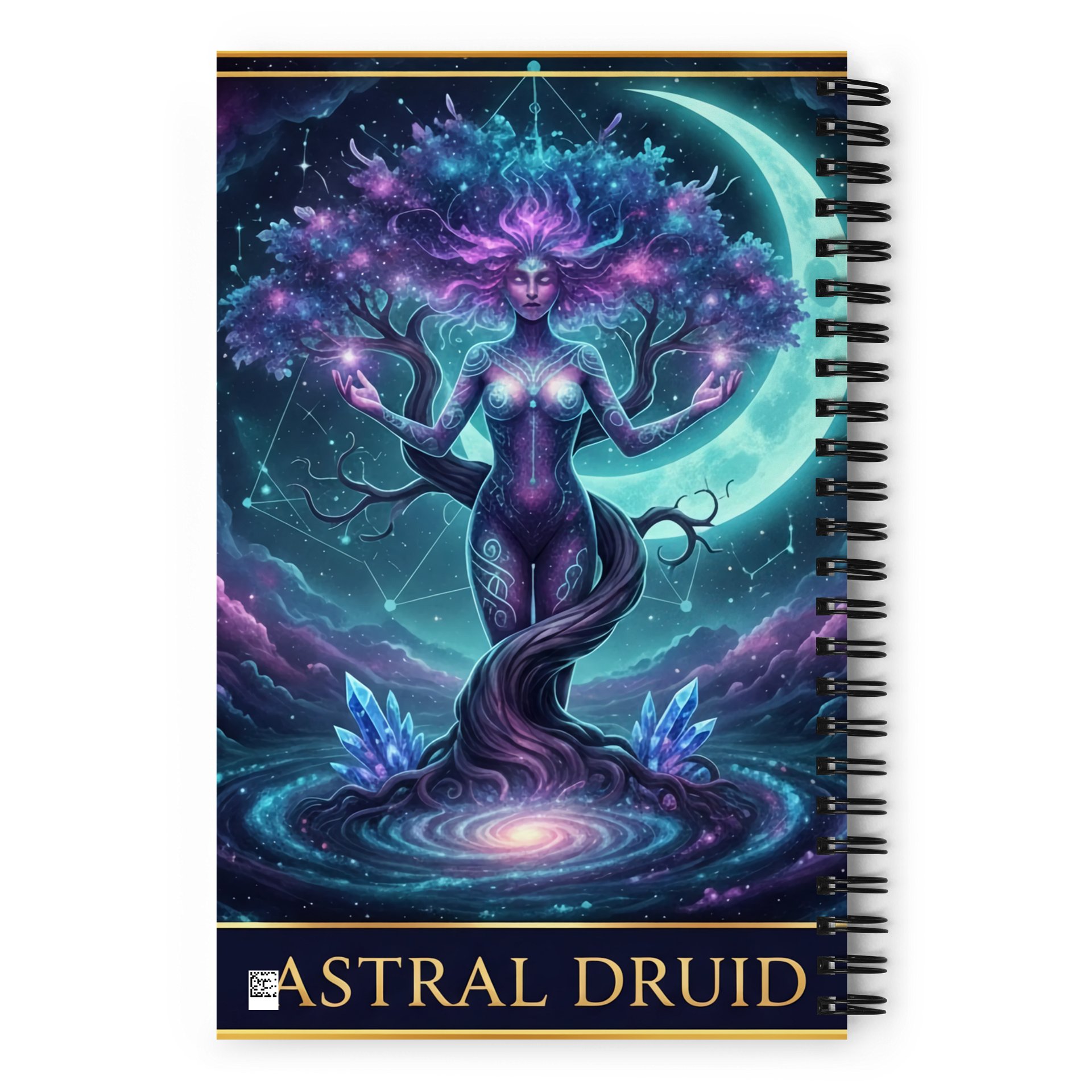 Astral Druid Spiral Notebook product image (2)