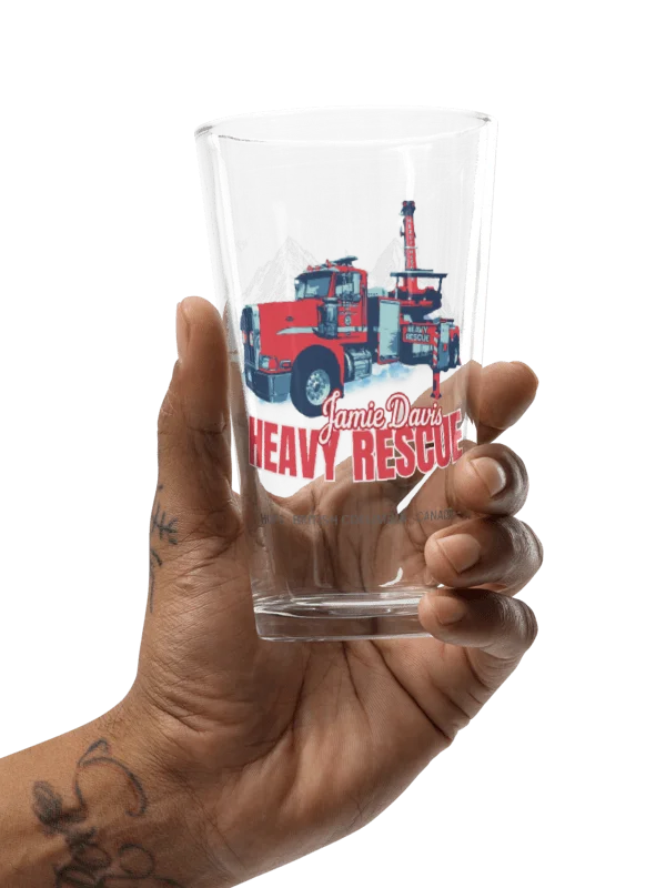 Jamie Davis Heavy Rescue Shaker Pint Glass product image (2)