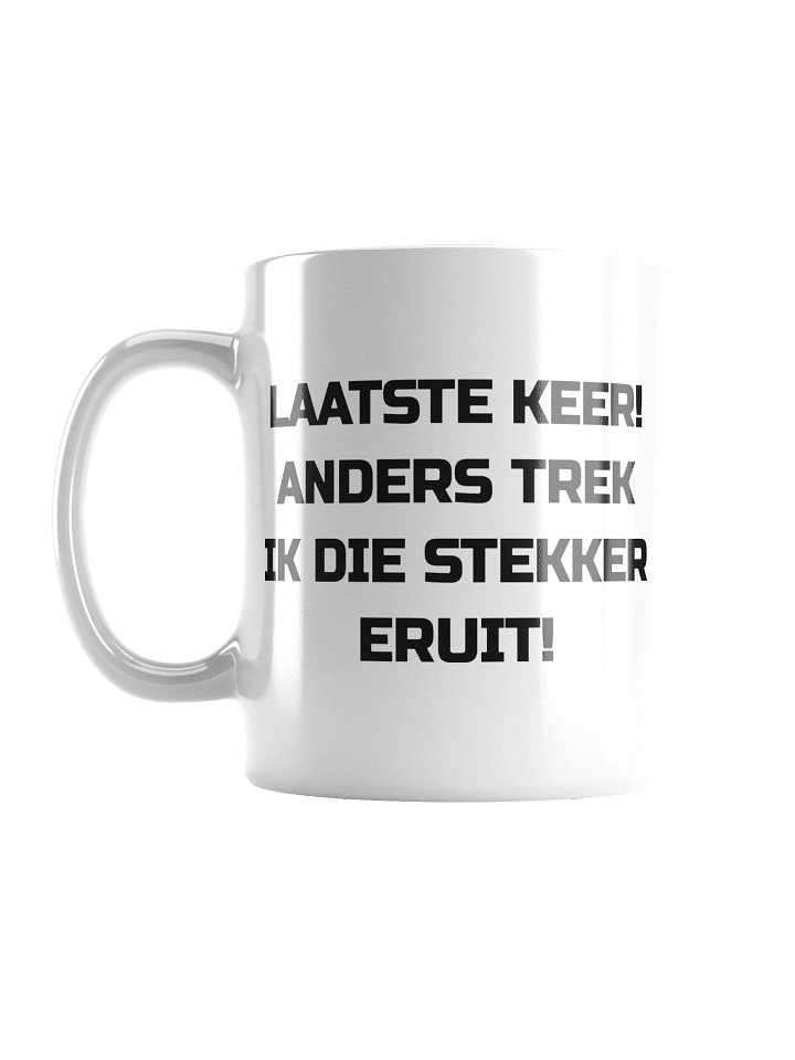 Stekker eruit Mok product image (1)