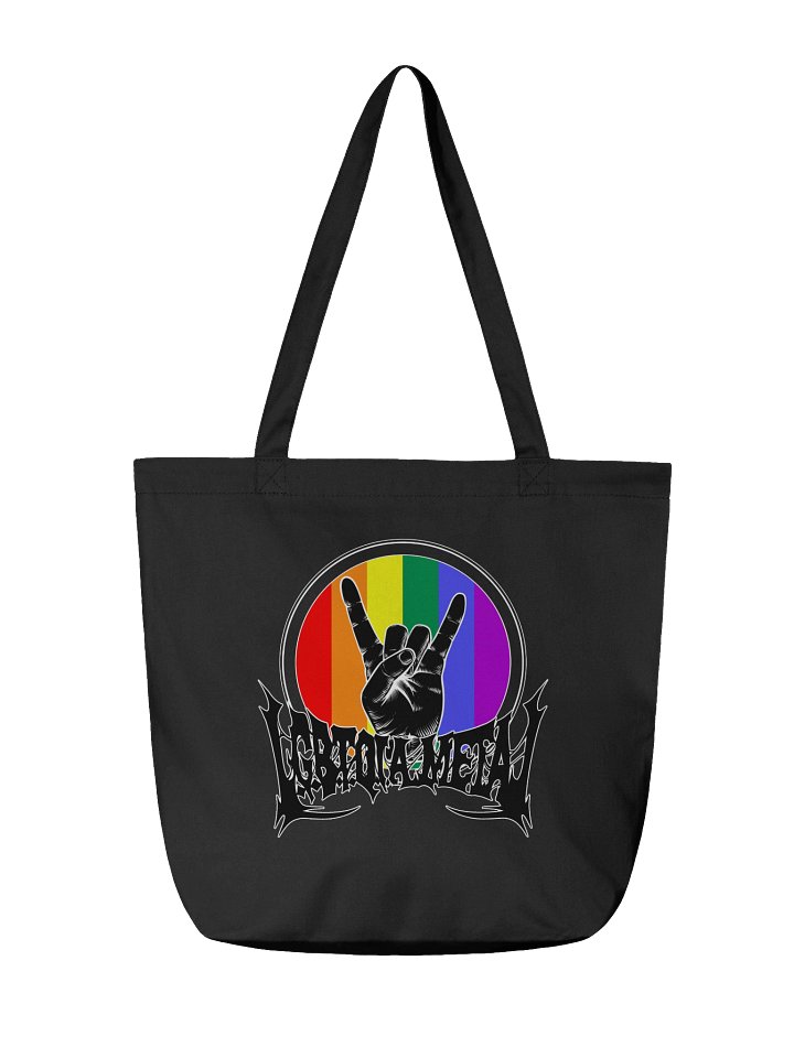 LGBTQIA Rainbow Metal Tote product image (4)