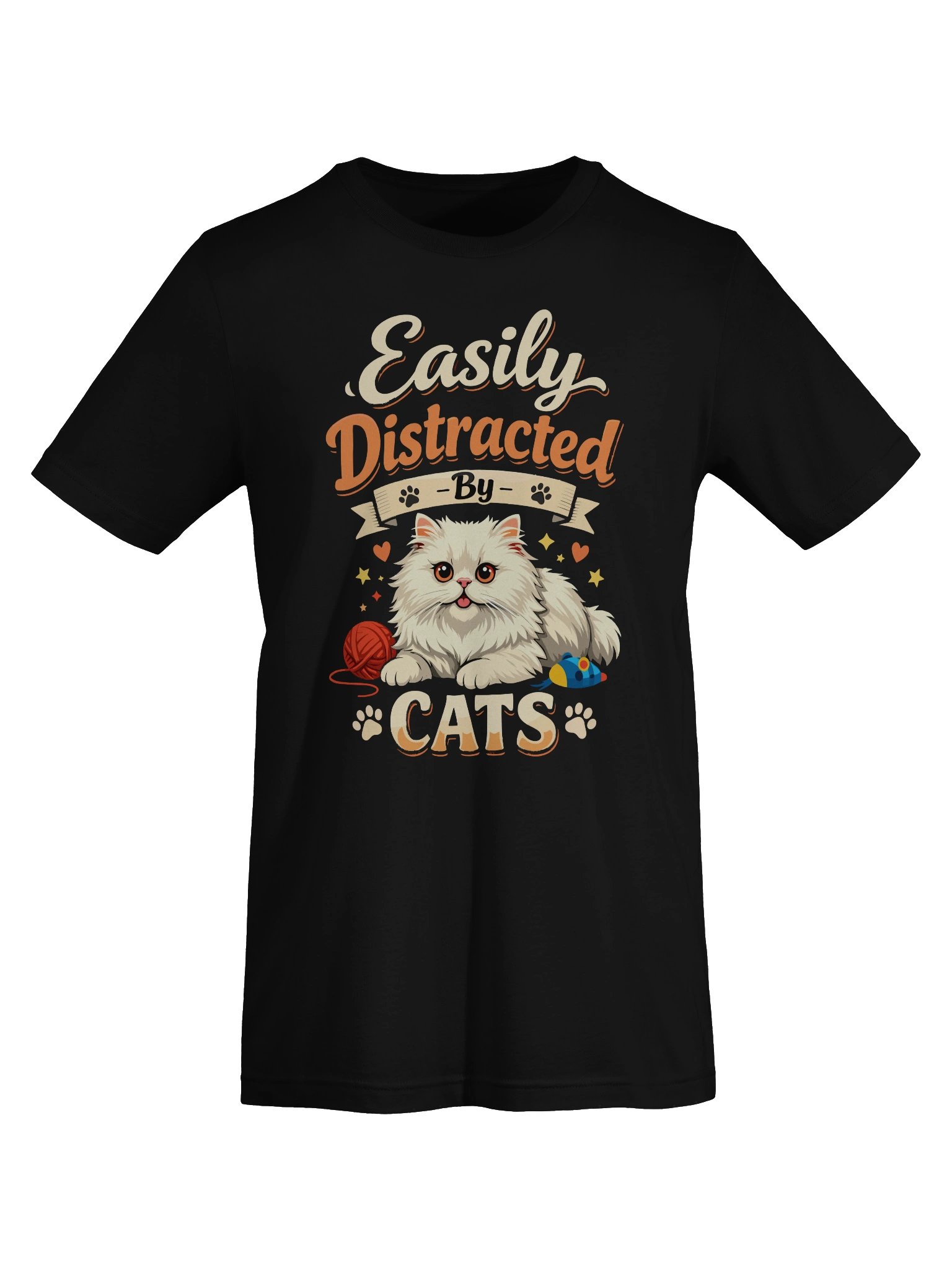 Easily Distracted By Cats Women's Tee product image (82)