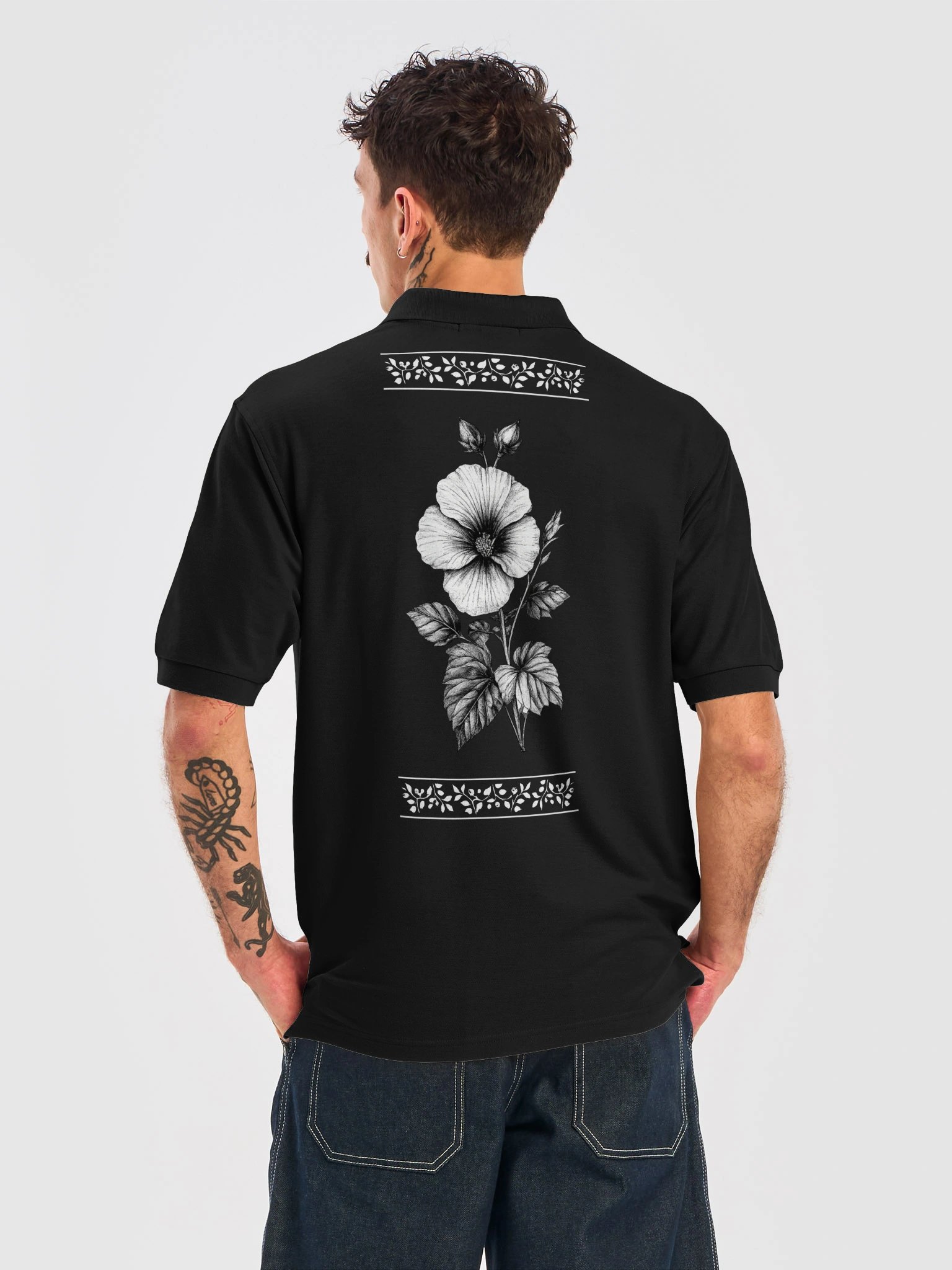 Floral Bold Pattern Polo product image (3)