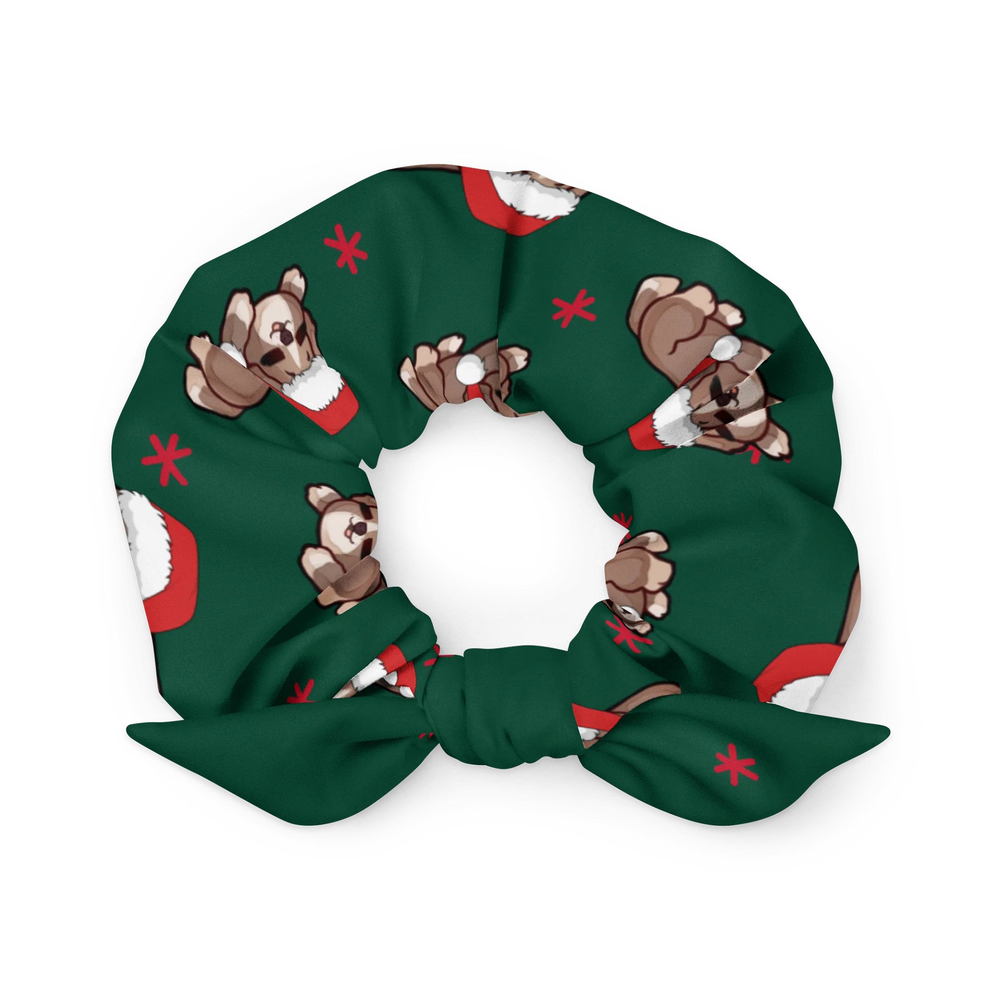 Green Eepy Scrunchie product image (1)