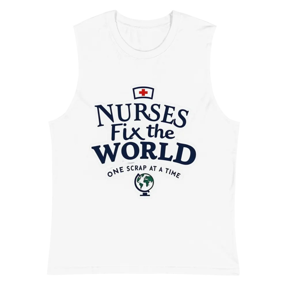 World-Fixing Nurse Muscle Tank product image (2)