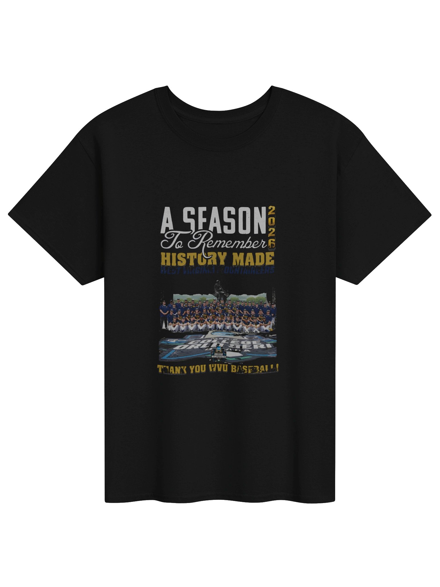 A Season To Remember History Made West Virginia Mountaineers Shirt product image (1)