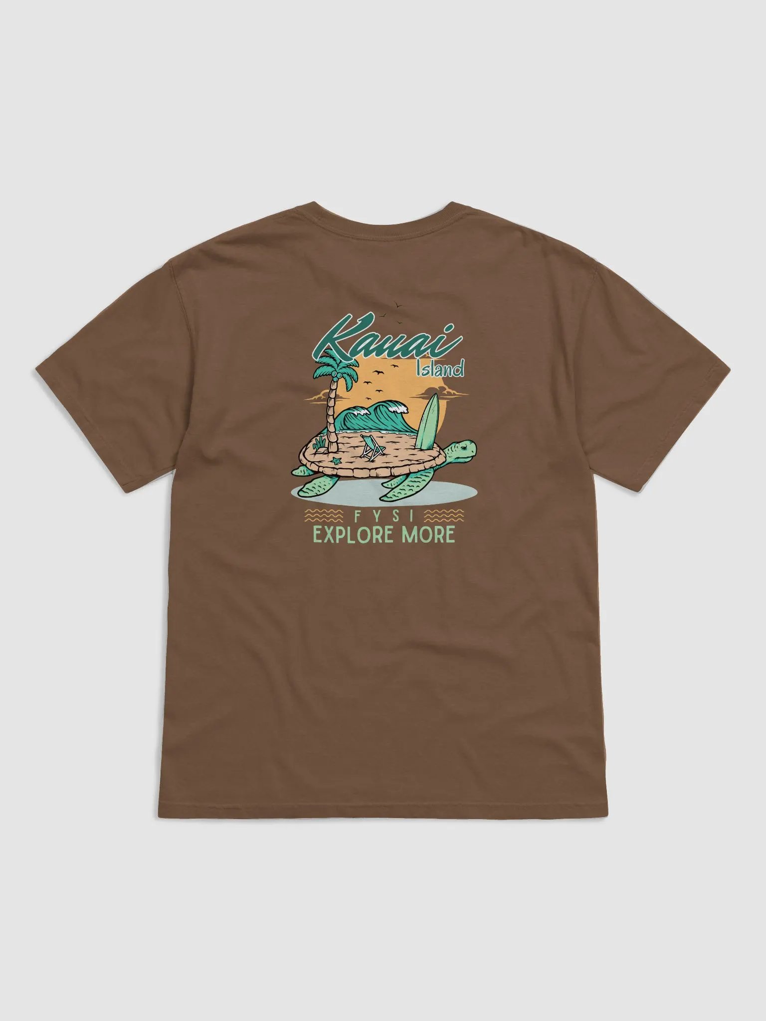 Kauai organic cotton t-shirt product image (6)
