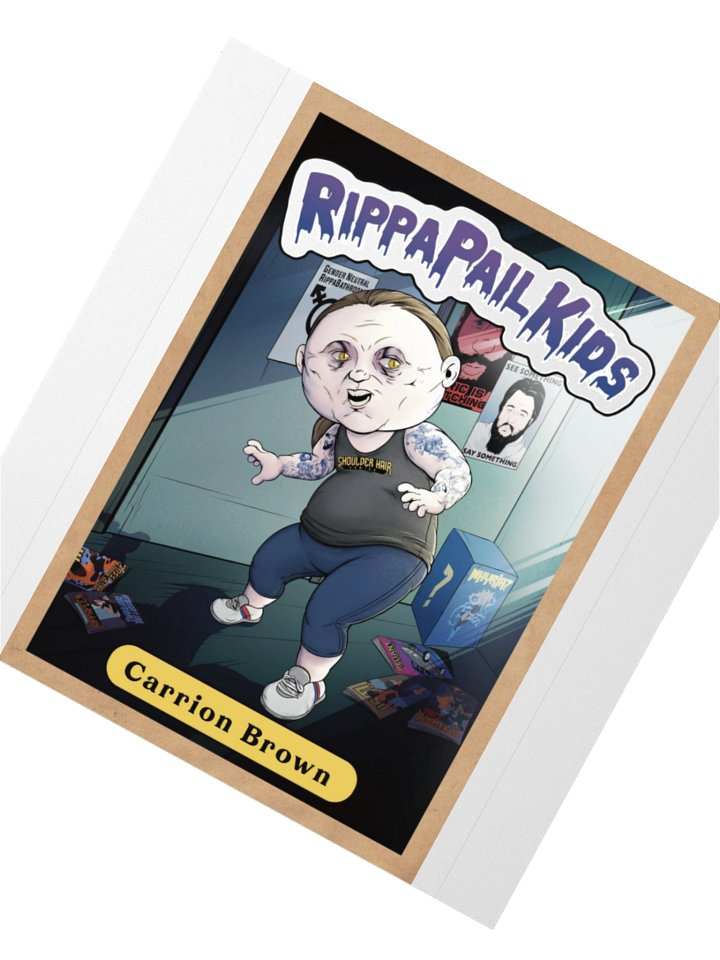 RippaPail Kids Carrion Brown Sticker product image (5)