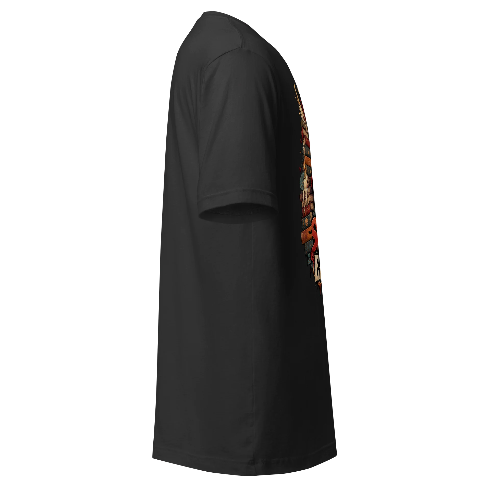 Slashing My Reading Goals Gothic Halloween Tee product image (6)