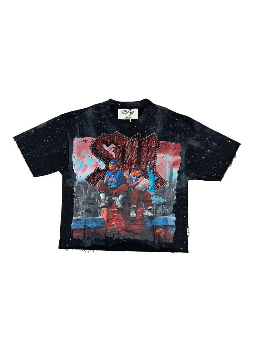 BKYS Soul F-Terry Cropped T-shirt product image (1)