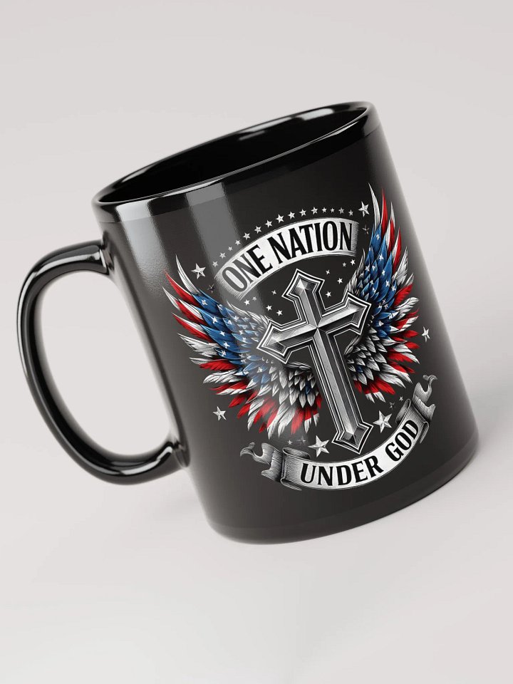 One Nation Under God - Black Mug product image (1)