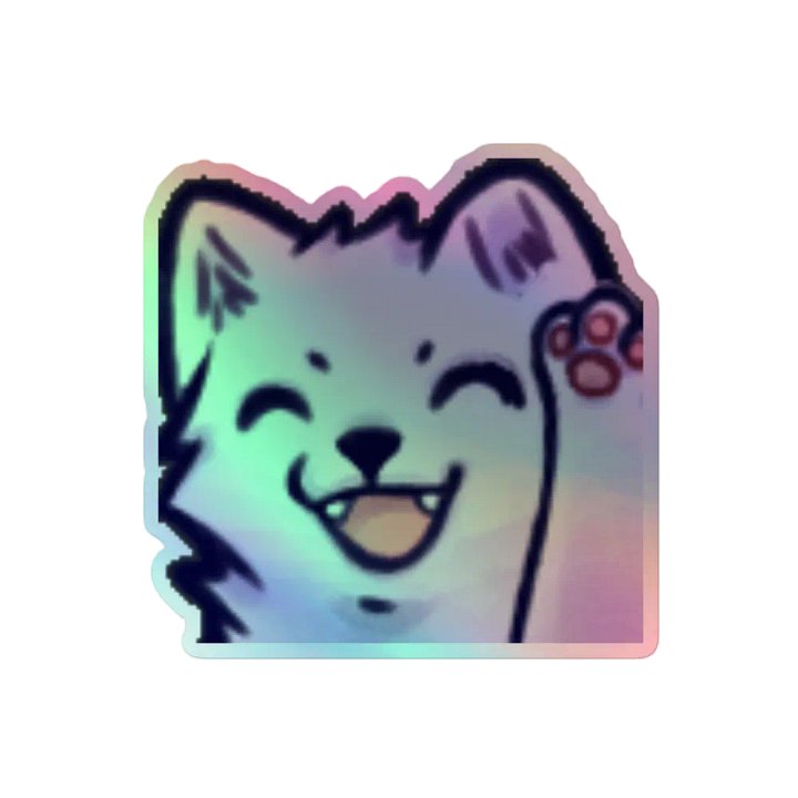 wolf wave sticker! product image (2)