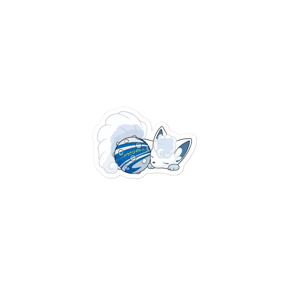 Snow Fox Magnet product image (1)