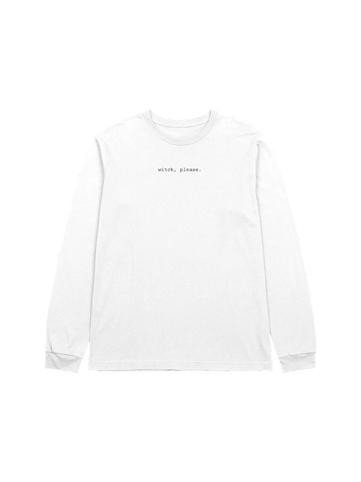 Witch, Please Long Sleeved Tee - Light product image (1)