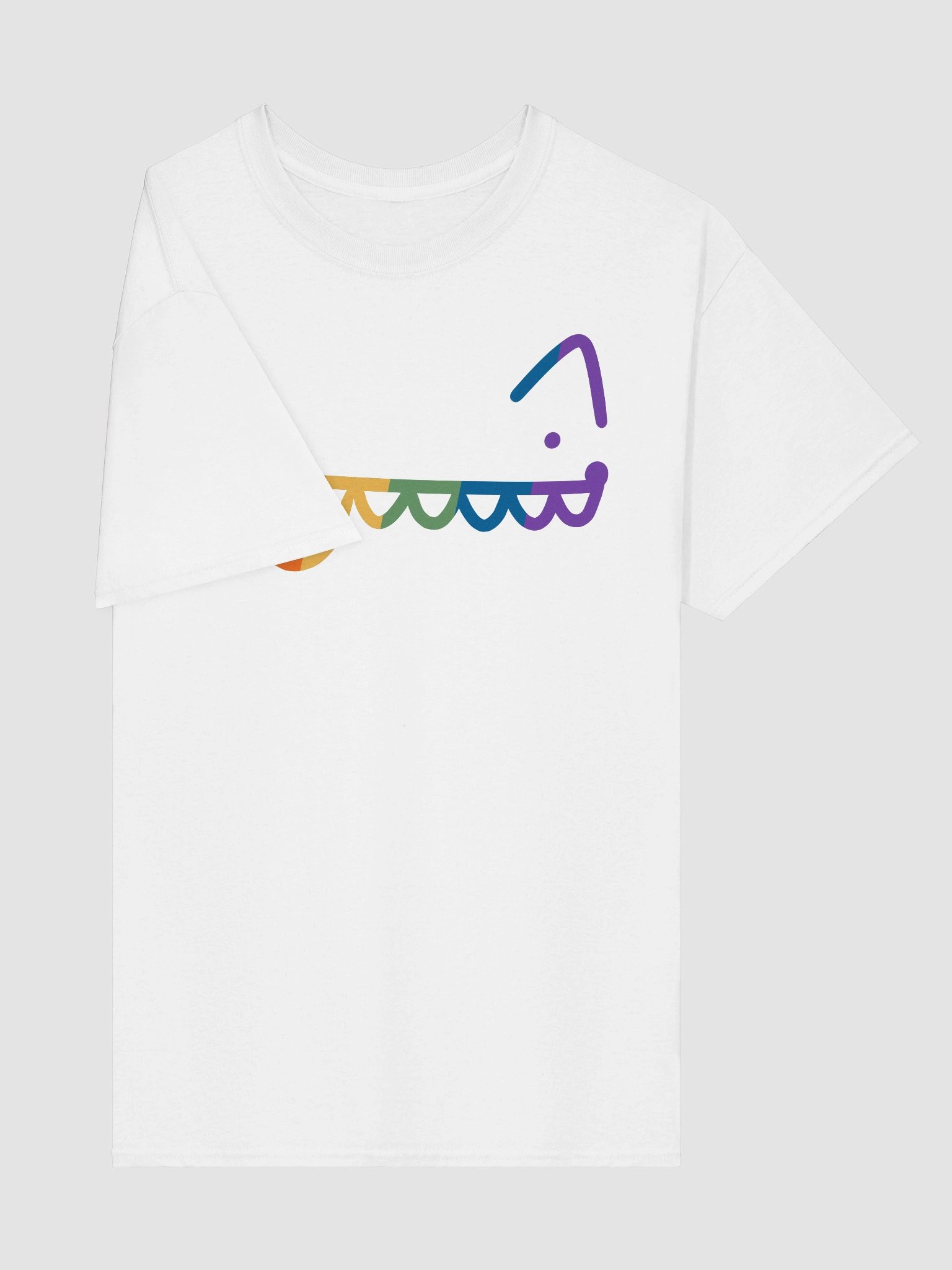 Minimal Rainbow Fox T-Shirt product image (4)