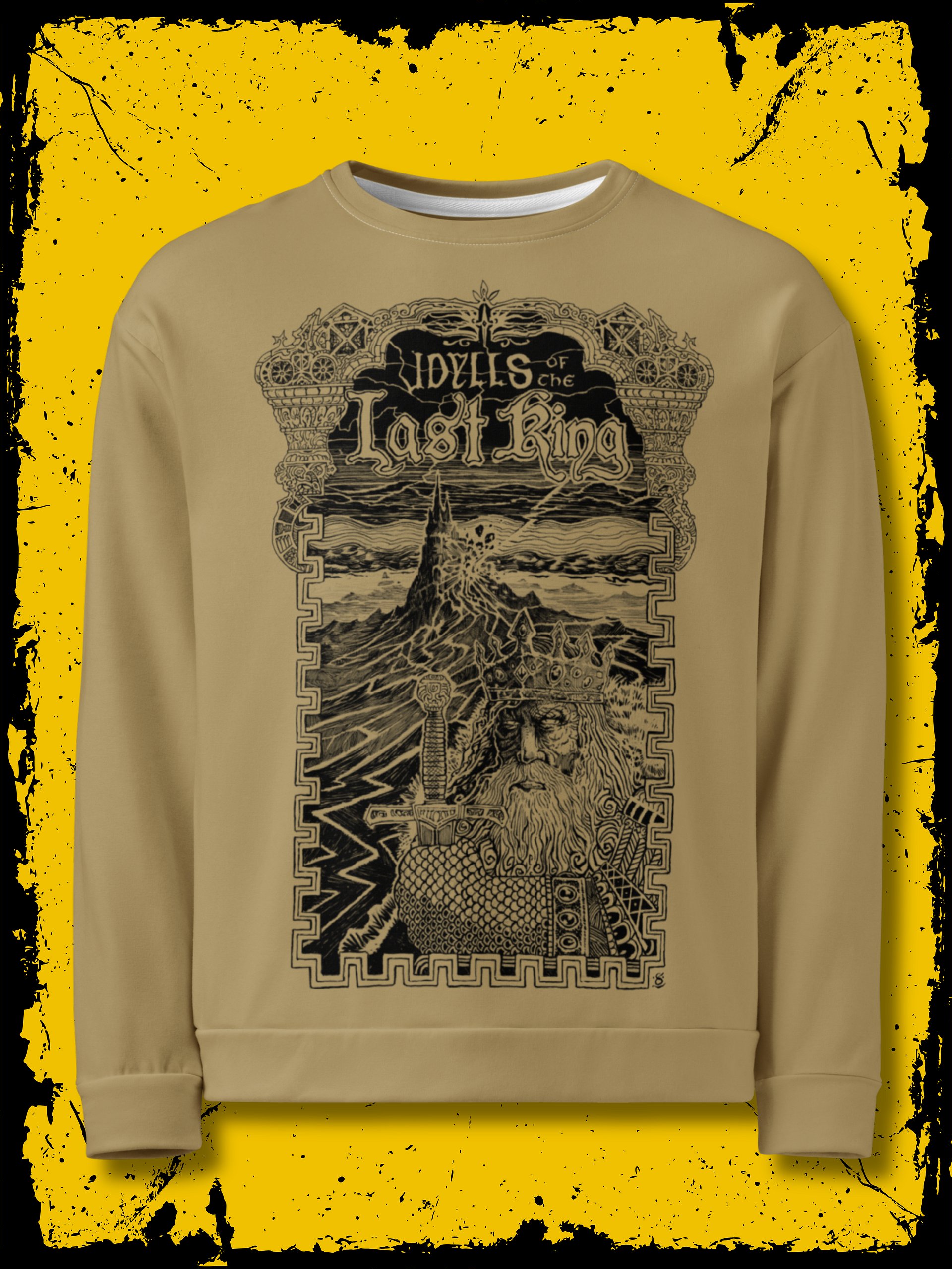 A Fallen King (beige sweatshirt) product image (1)