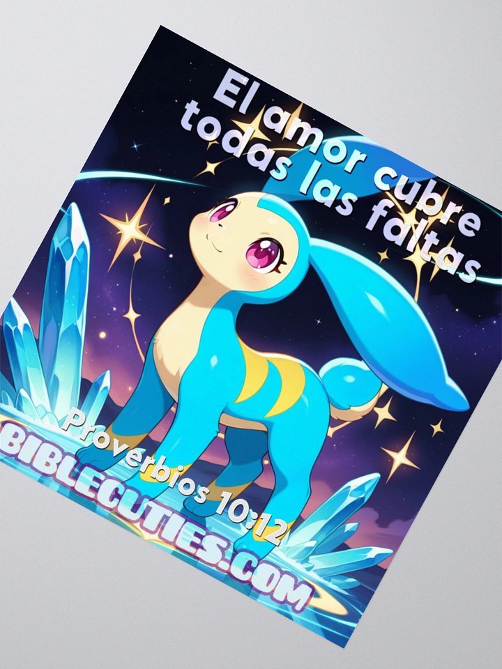 Amigitos Biblicos (Bible Cuties) Miriam – El amor cubre todas las faltas Calcomania / Pegatina product image (6)