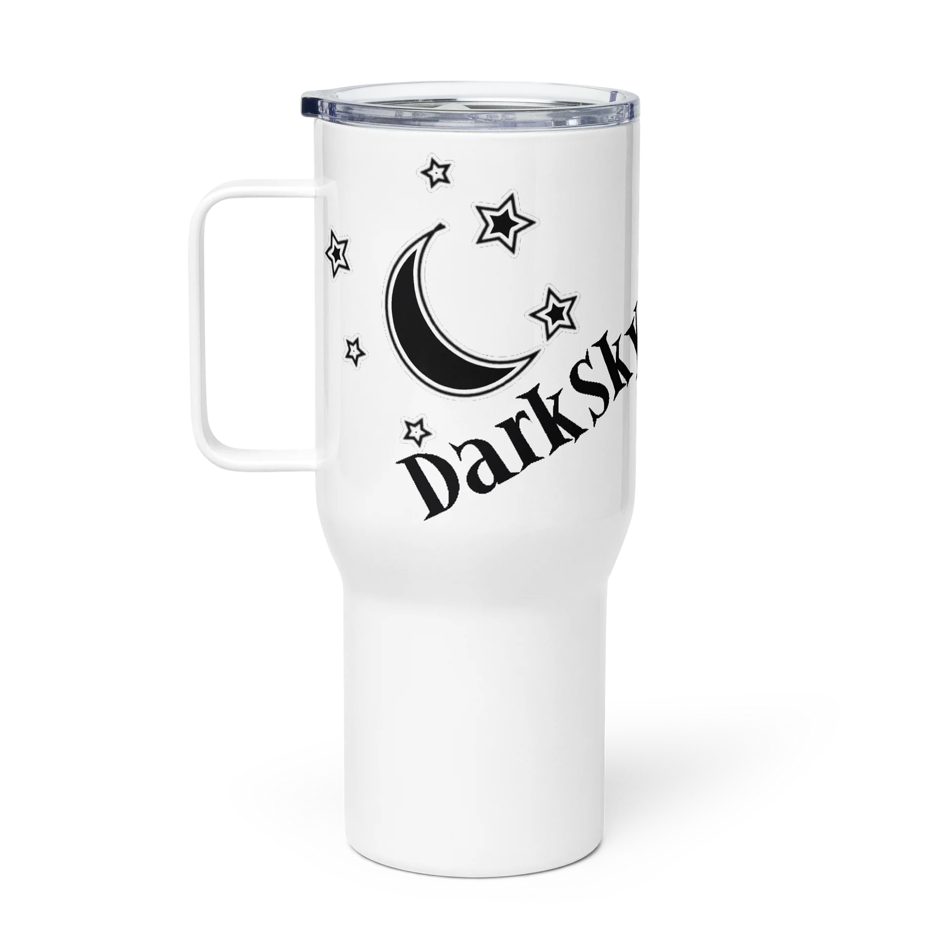 DarkSky Logo Travel Mug (Black) product image (1)