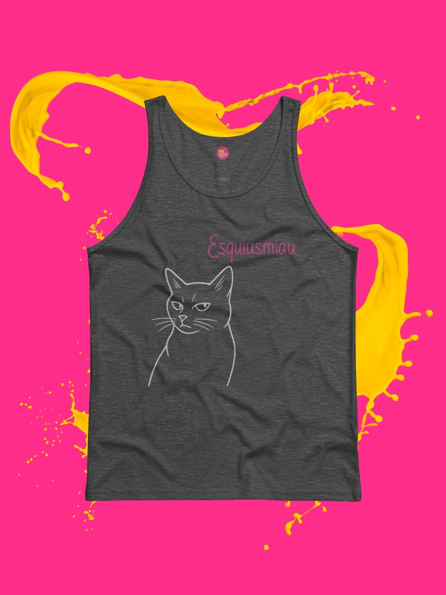 "Esquiusmiau" Tank (Dark) product image (1)