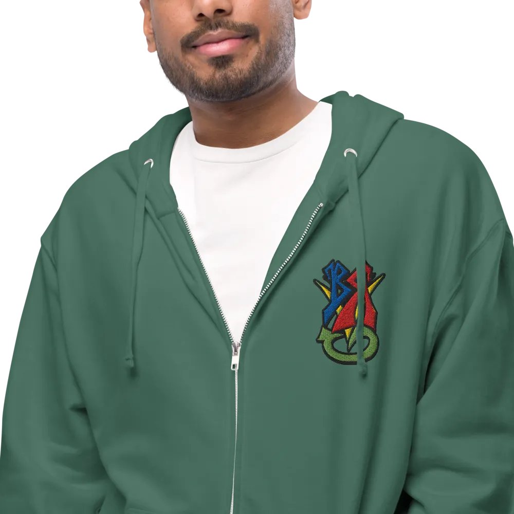 BRVG Graffiti Zip-Up Hoodie (Embroidered) product image (44)