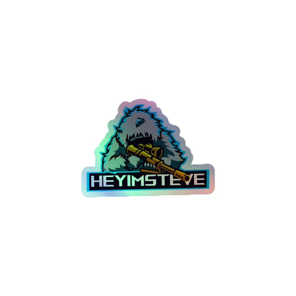OG HEYIMSTEVE Holo Sticker! product image (1)