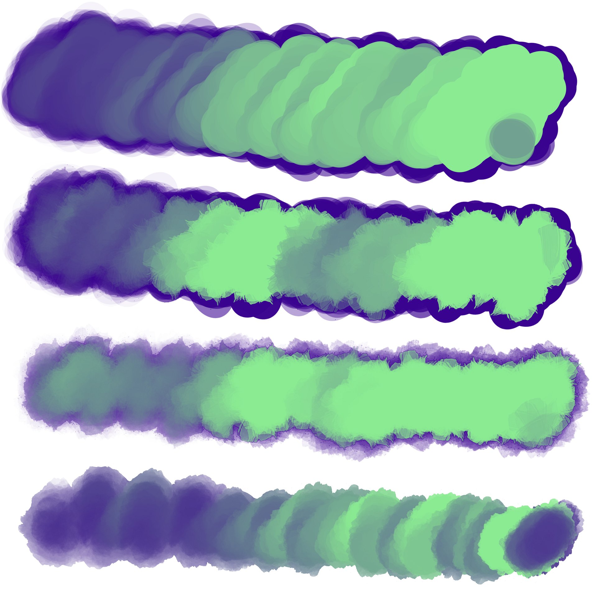 Strange Blend Brushes for Procreate product image (3)