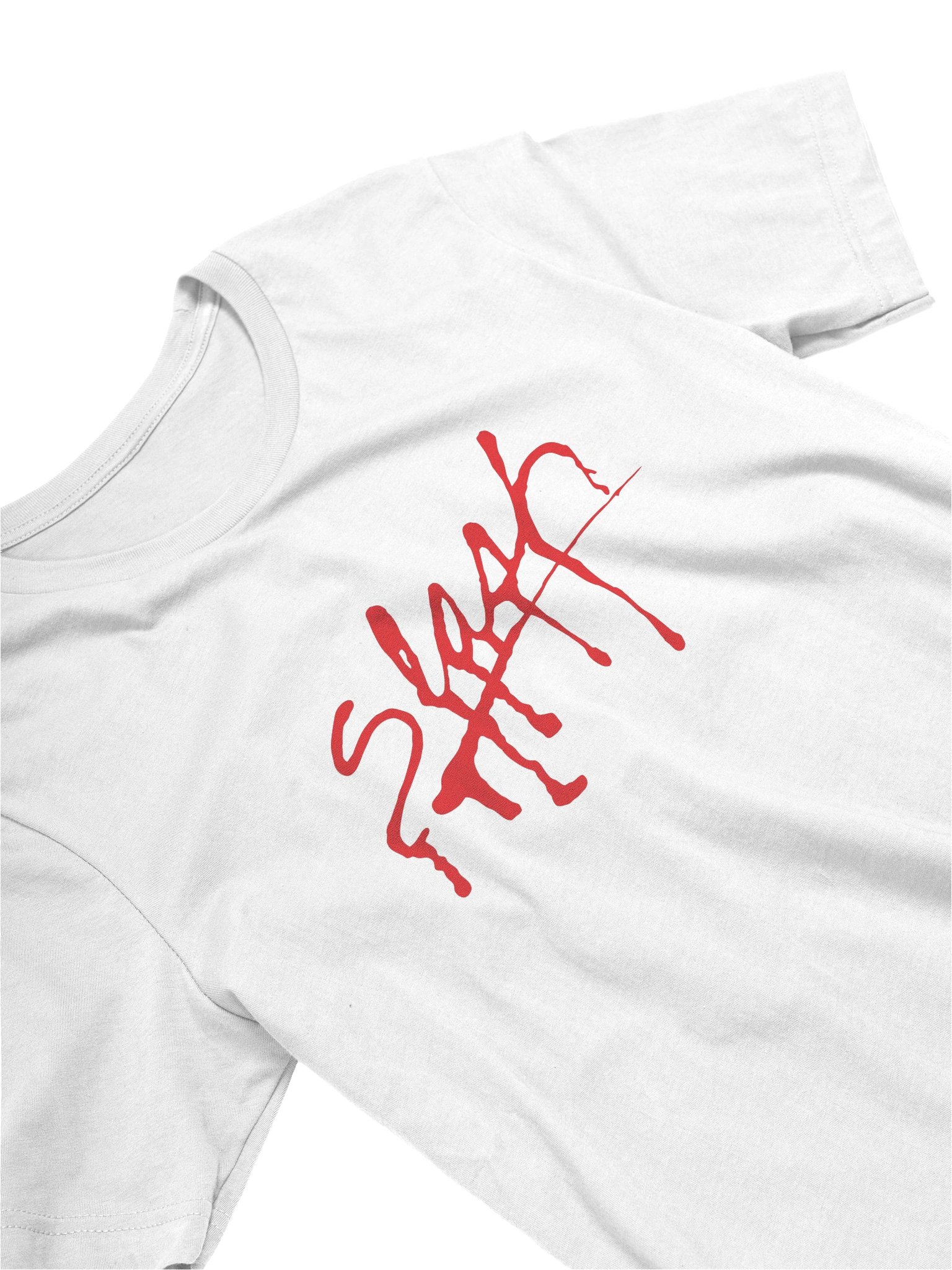 SLASH MAGAZINE WHITE TEE product image (1)