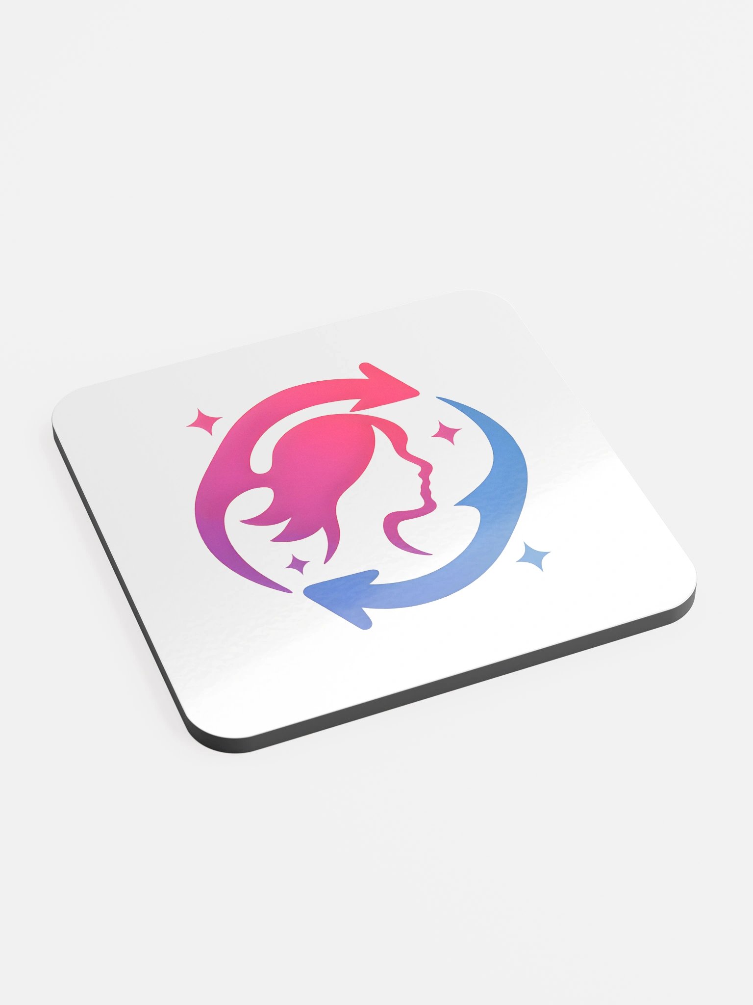 SparkSync Glossed Cork Coaster product image (2)