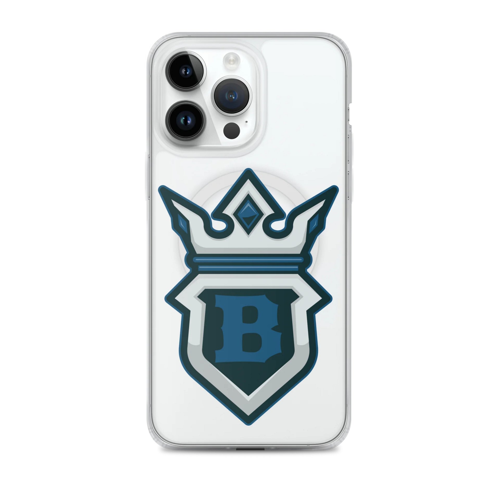 Boyking Crown MagSafe® iPhone® Clear Case product image (2)