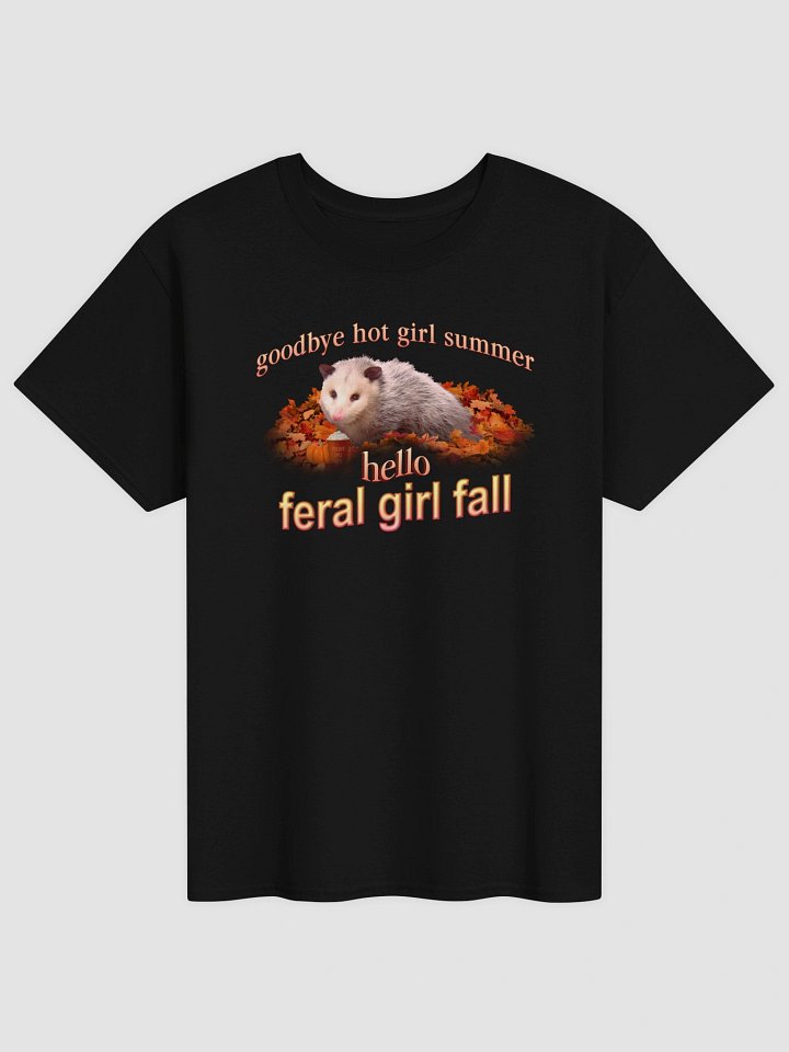 Feral Girl Fall T-shirt product image (1)